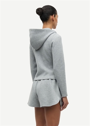 Saalice zip hoodie 15921 Grey Me. Samsøe